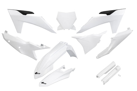 Kit déco carrosserie Ufo plast ufo ktm blanc