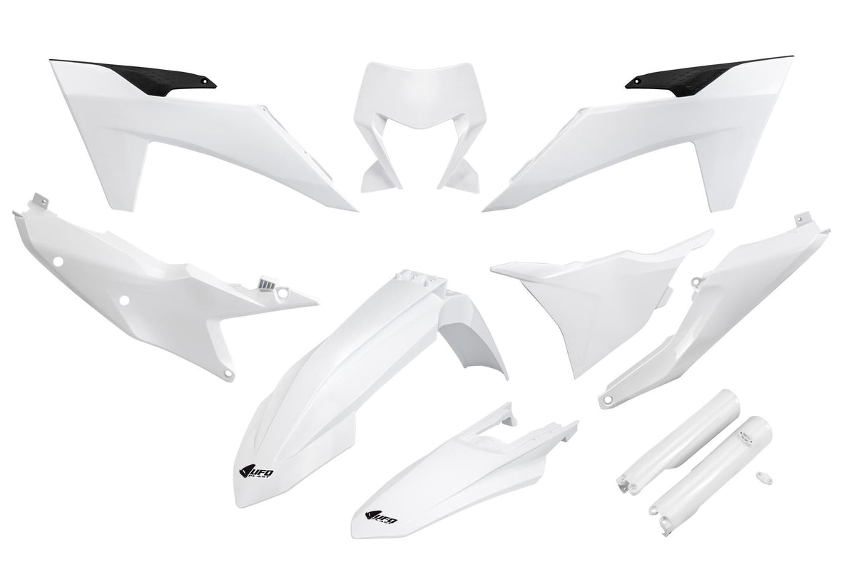 Kit déco carrosserie Ufo plast ufo ktm blanc
