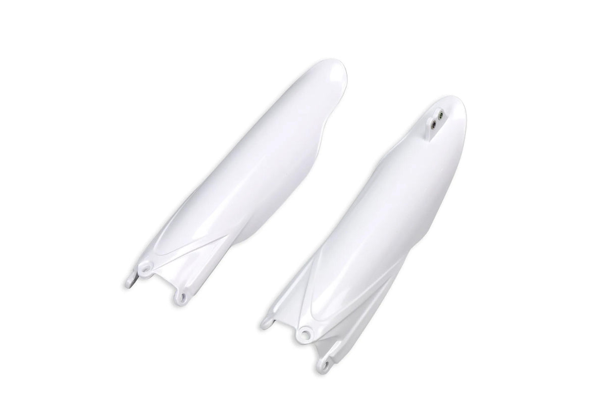 Protection de fourche avant Ufo plast protège-fourche ufo yamaha blanc