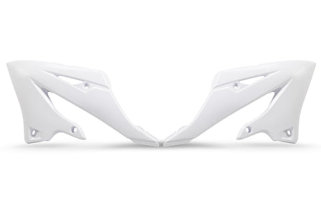 Cache radiateur Ufo plast cache radiateur ufo yamaha blanc