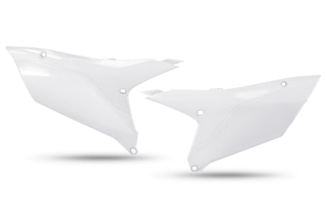 Caches latéraux UFO en plastique seitenverkleidung UFO Yamaha blanc