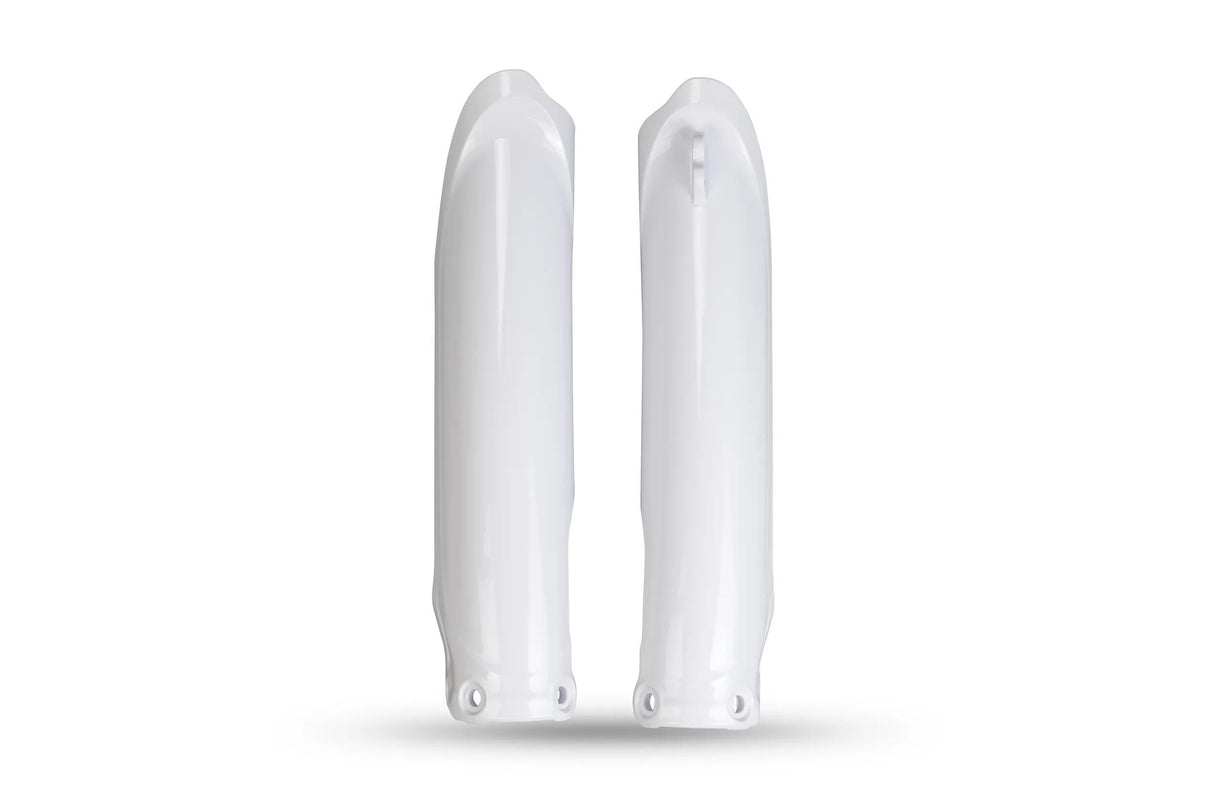 Protection de fourche avant Ufo plast protège-fourche ufo yamaha blanc