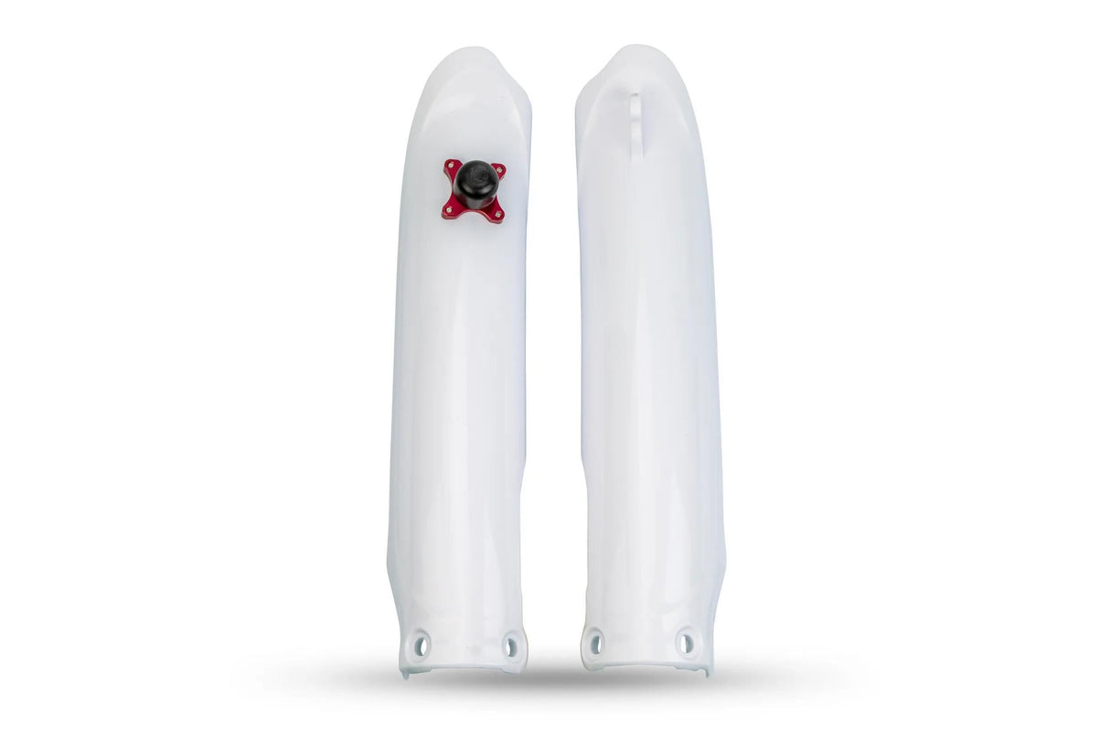 Protection de fourche avant Ufo plast protège-fourche ufo yamaha blanc