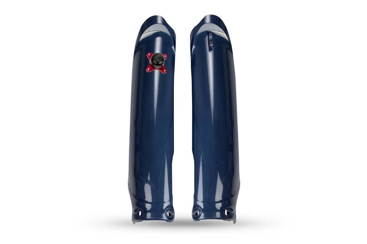 Protection de fourche avant Ufo plast protège-fourche ufo yamaha bleu