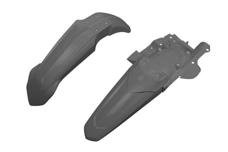 Jeu de garde-boue Ufo plast kotflügelsatz ufo yamaha gris