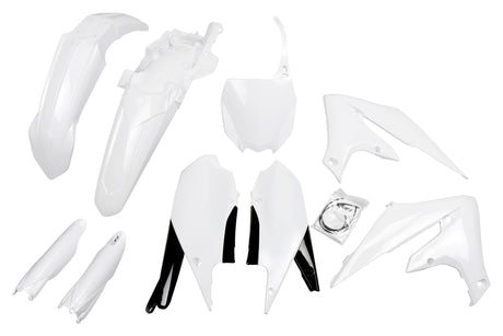 Kit déco carrosserie Ufo plast ufo yamaha blanc