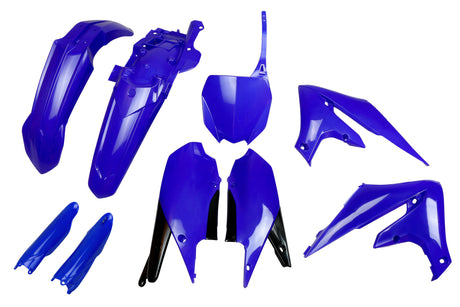 Kit de décoration de carrosserie Ufo plast ufo yamaha oem bleu noir