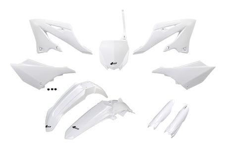 Kit déco carrosserie Ufo plast ufo yamaha blanc
