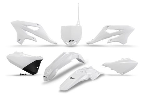 Kit déco carrosserie Ufo plast ufo yamaha blanc