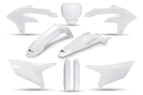 Kit déco carrosserie Ufo plast ufo yamaha blanc