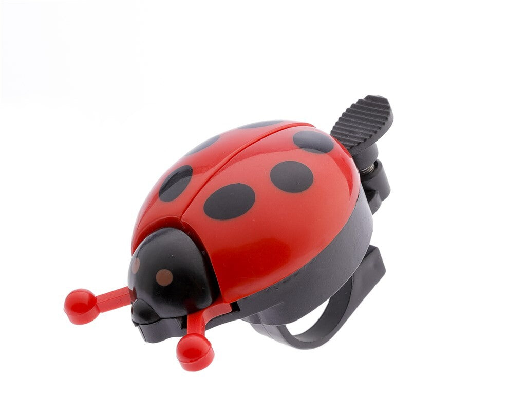 Fahrradglocke Ladybug Junior 6,5 x 3,5 cm Stahlrot