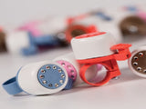 Widek Bel Bling-Onting sur la carte blanc et pastel Color Assorti