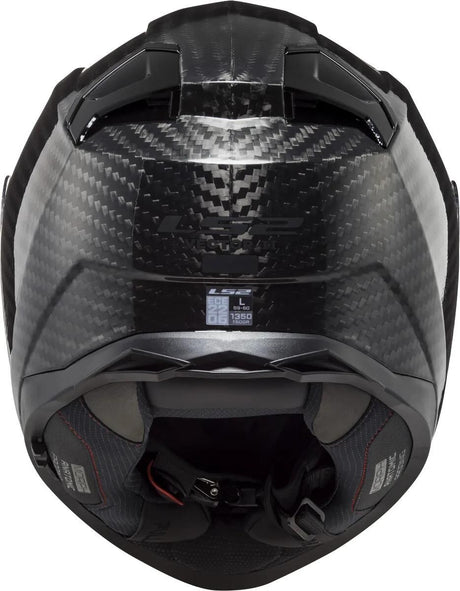Casque intégral LS2 ff811 vector ii casque solide en carbone ff811 vect. ii solide bl.carbone xxl