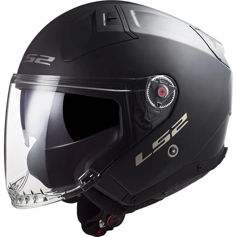 Casque jet Ls2 of603 casque infinity ii infinity ii noir mat gr. xl