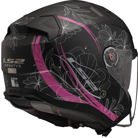 Casque jet LS2 « of603 infinity ii lotus » casque infinity ii lotus sw rs mat gr. je
