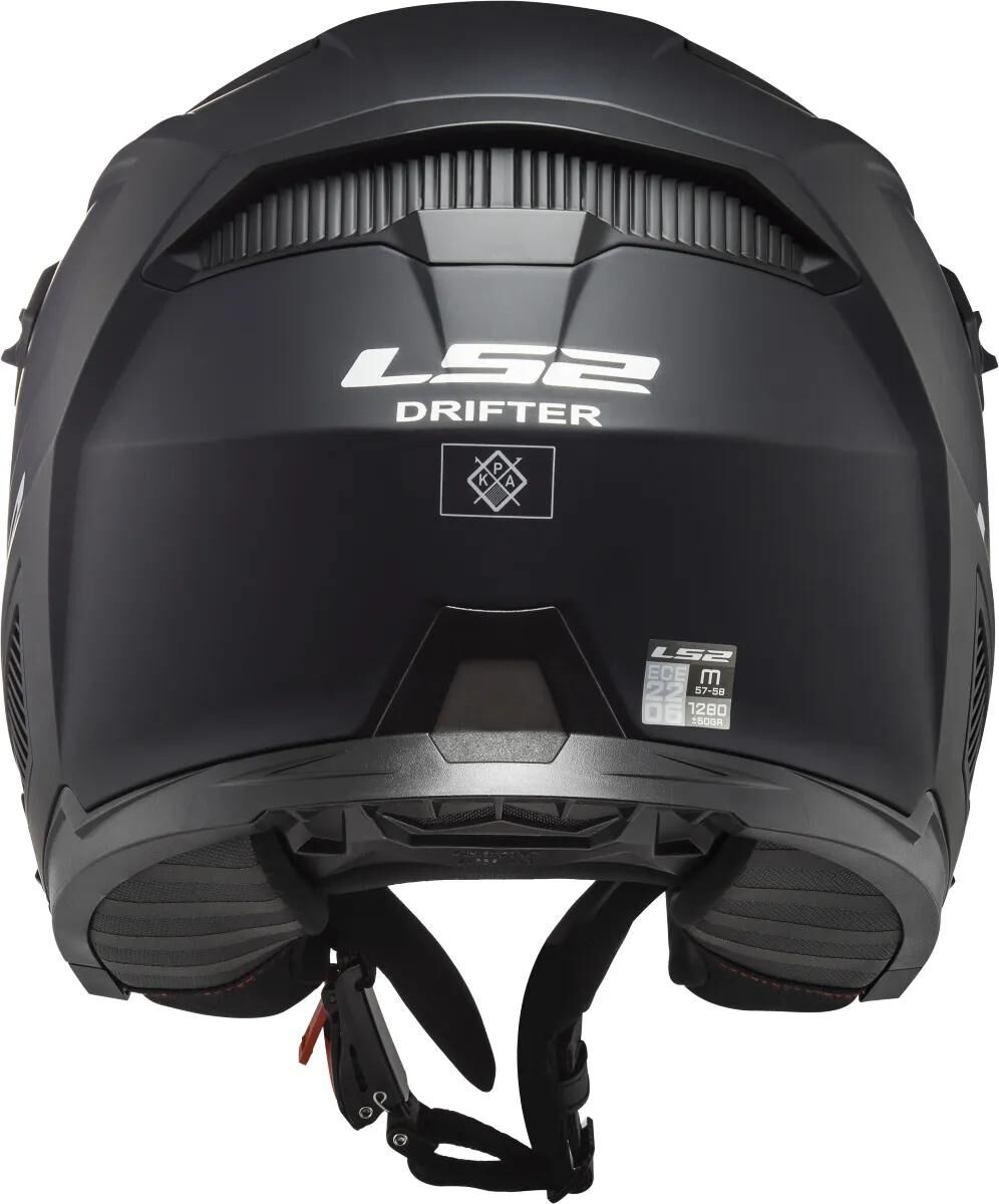 Ls2 casque modulaire of606 drifter solid casque of606 drifter solid s noir mat