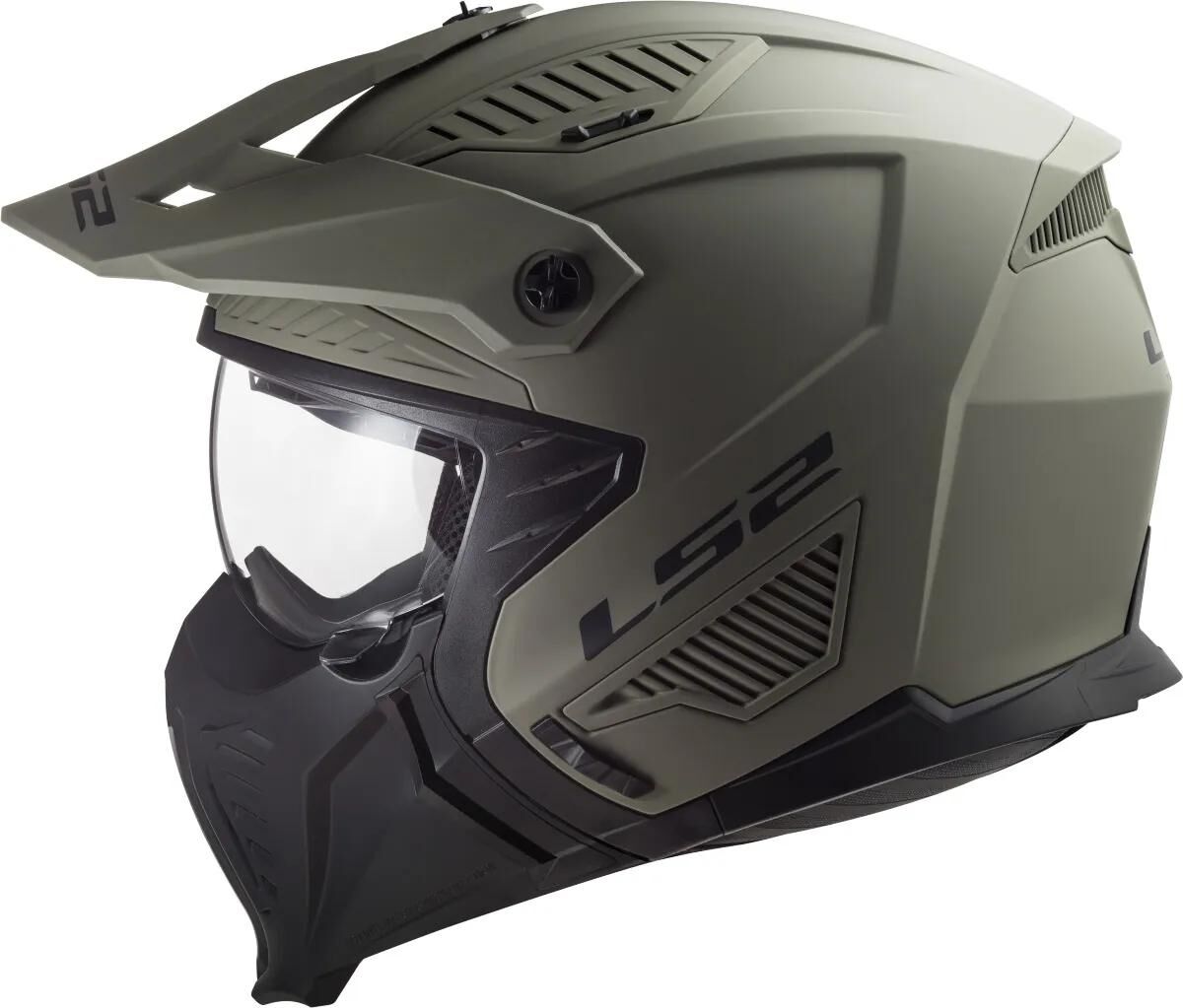 Ls2 casque modulable of606 drifter solid casque of606 drifter solid xxl sable mat