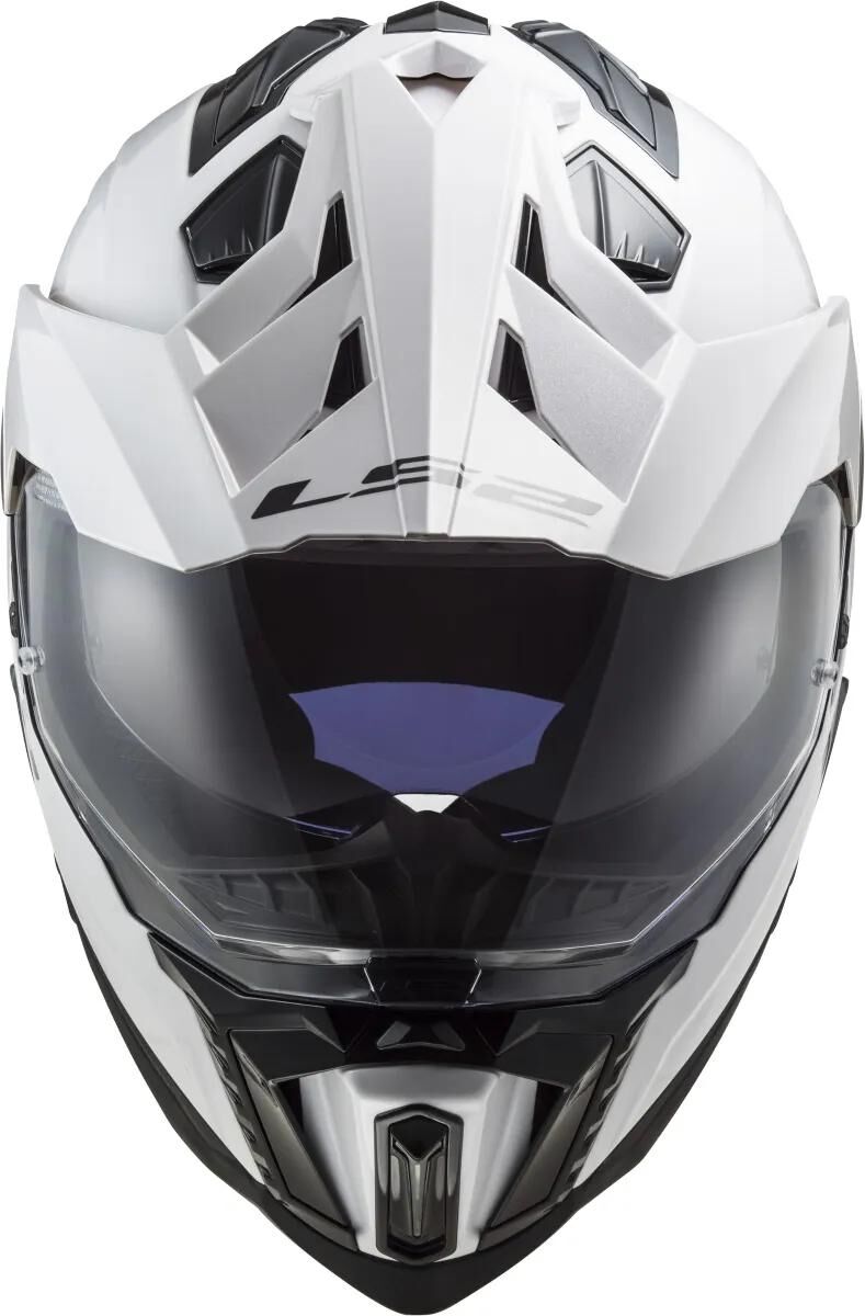 Casque enduro Ls2 mx701 explorer solid . casque mx701 explorer solid s blanc