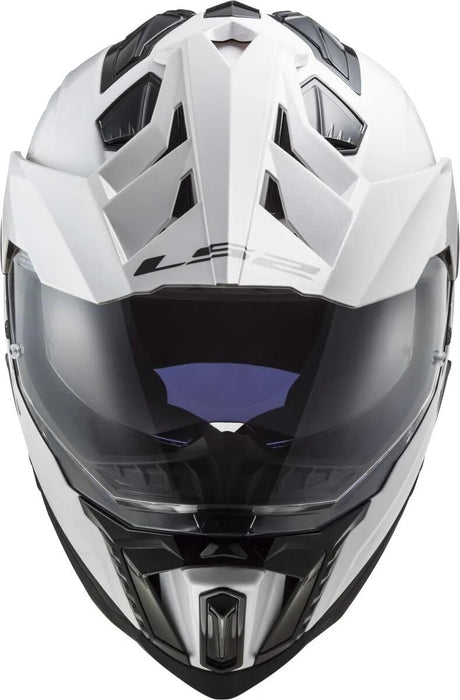 Casque enduro Ls2 mx701 explorer solid . casque mx701 explorer solid s blanc