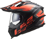 Casque enduro Ls2 mx701 explorer alter, amovible et lavable, coussinets de joue de secours, fermeture micrométrique, dessus de casque amovible, préparation pour communication avec le casque, pinlock 70 maxvision™. casque mx701 explorer alter xl bl. ou mat