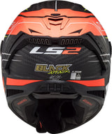 Casque intégral Ls2 « ff805 Thunder Carbon Black Attack » casque ff805 th.ca.bl att. xs b. sauvez le jaune.