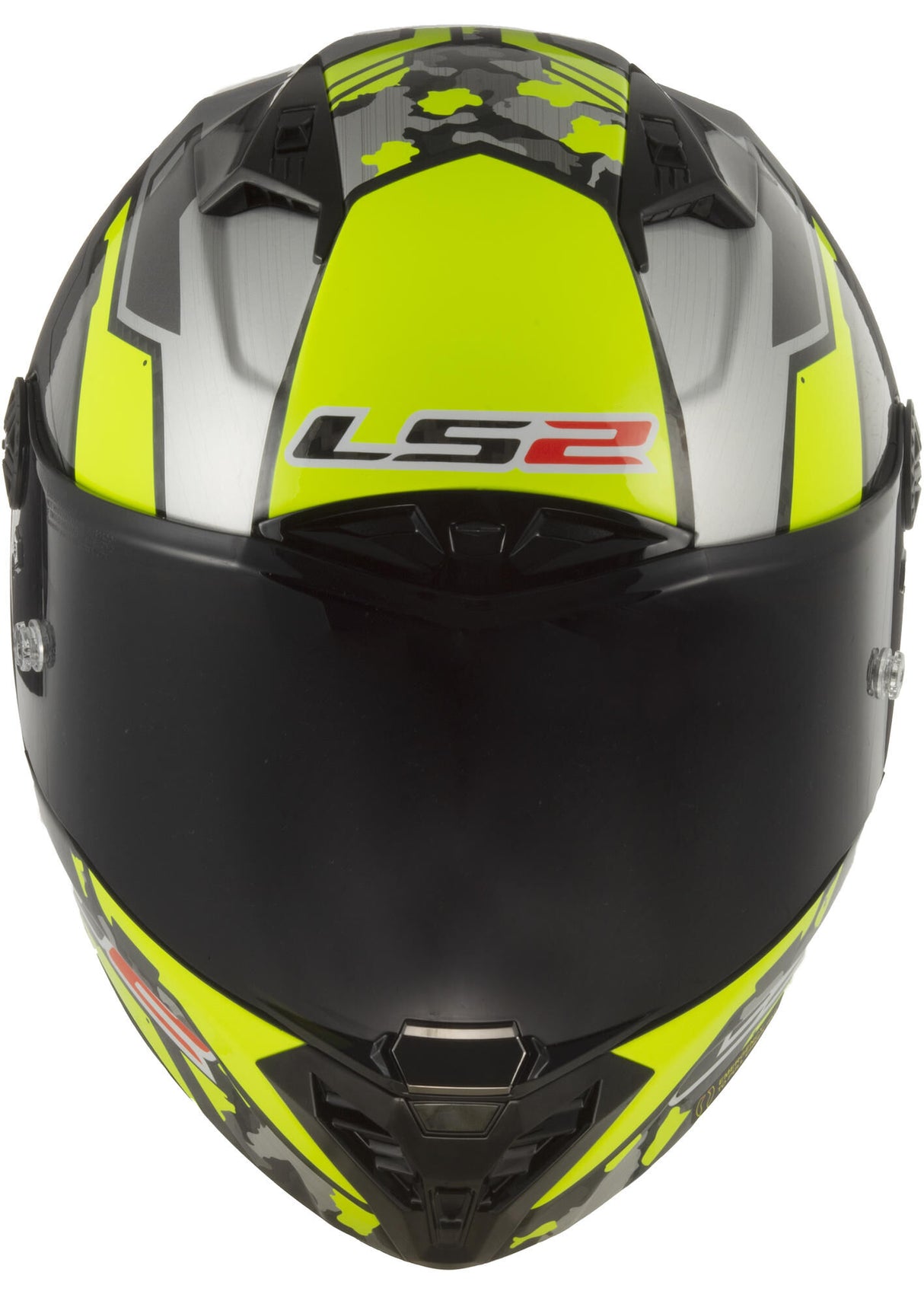 Ls2 casque intégral ff805 Thunder Carbon Space casque ff805 mystik.com.au. espace xxl jaune. gris mat