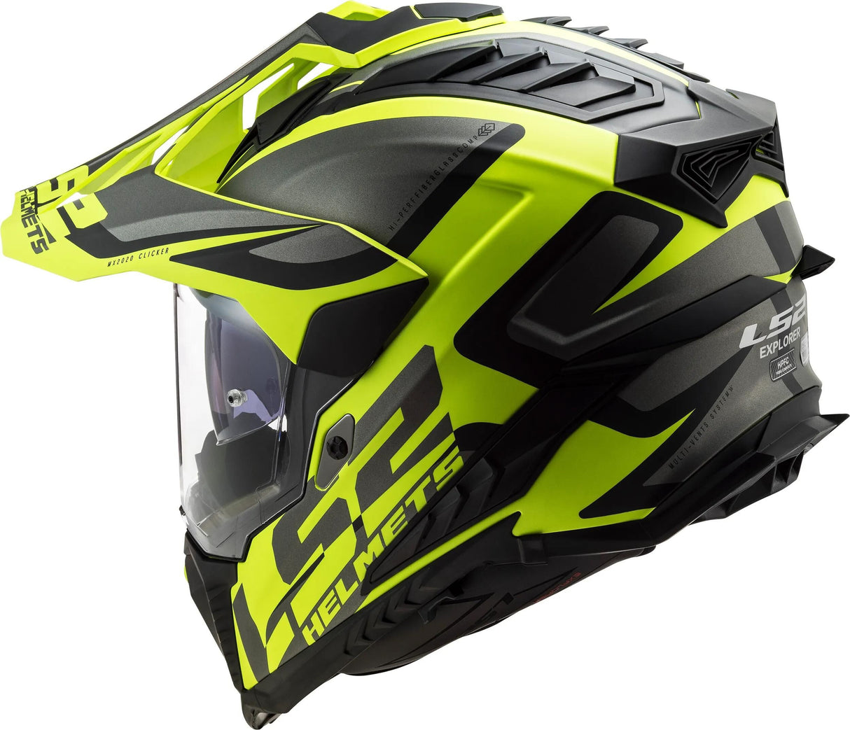 Casque enduro Ls2 mx701 explorer alter casque mx701 explorer alter l bl. jaune.matt