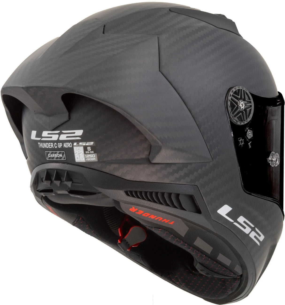 Casque intégral Ls2 « ff805 Thunder Carbon GP Aero » Casque Thunder GP AER noir mat gr. xl