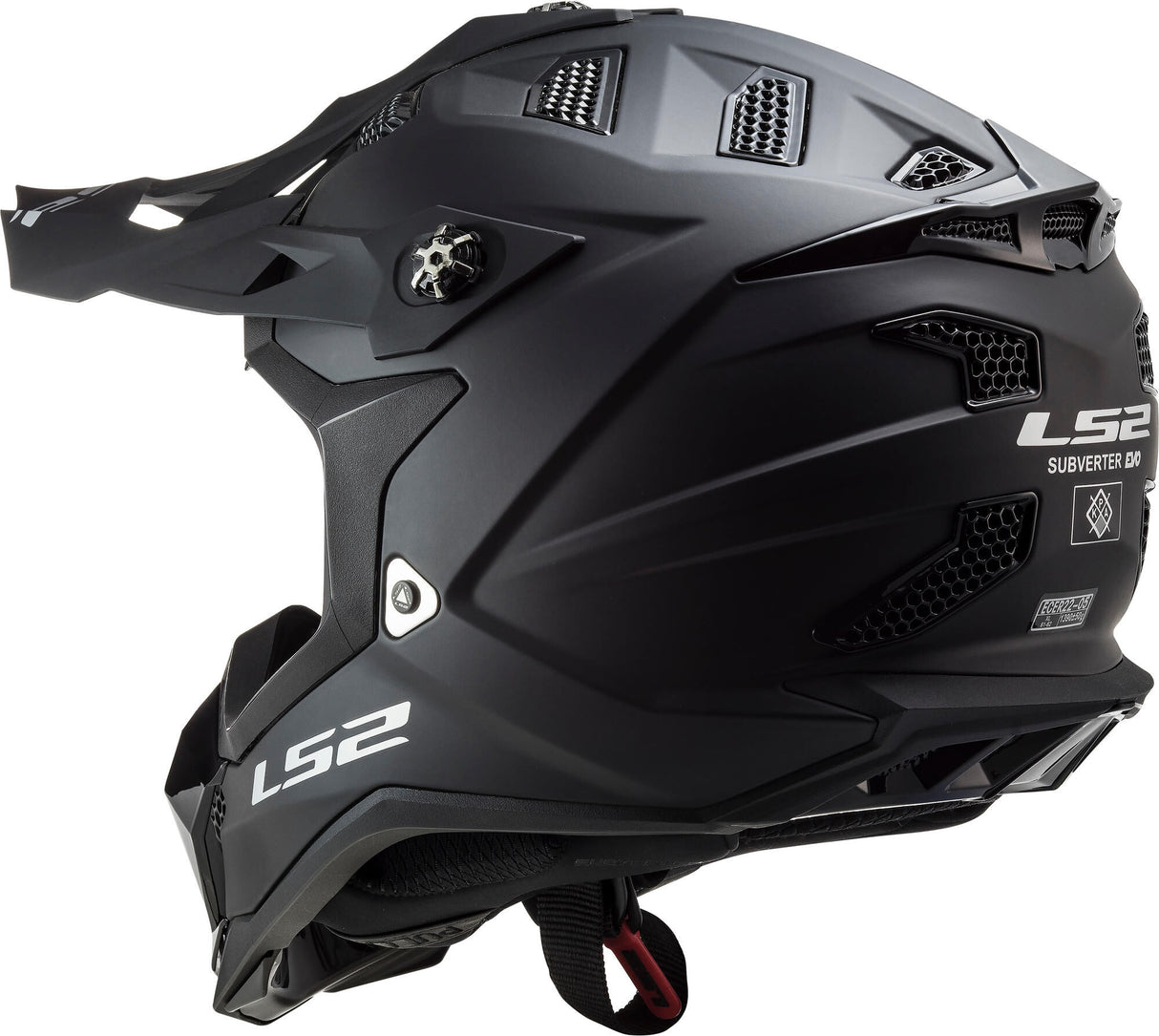 Casque motocross Ls2 mx700 subverter evo noir casque mx700 subv.evo noir m noir mat