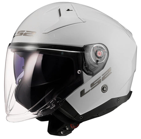 Casque jet Ls2 of603 casque infinity ii infinity ii blanc gr. XXL