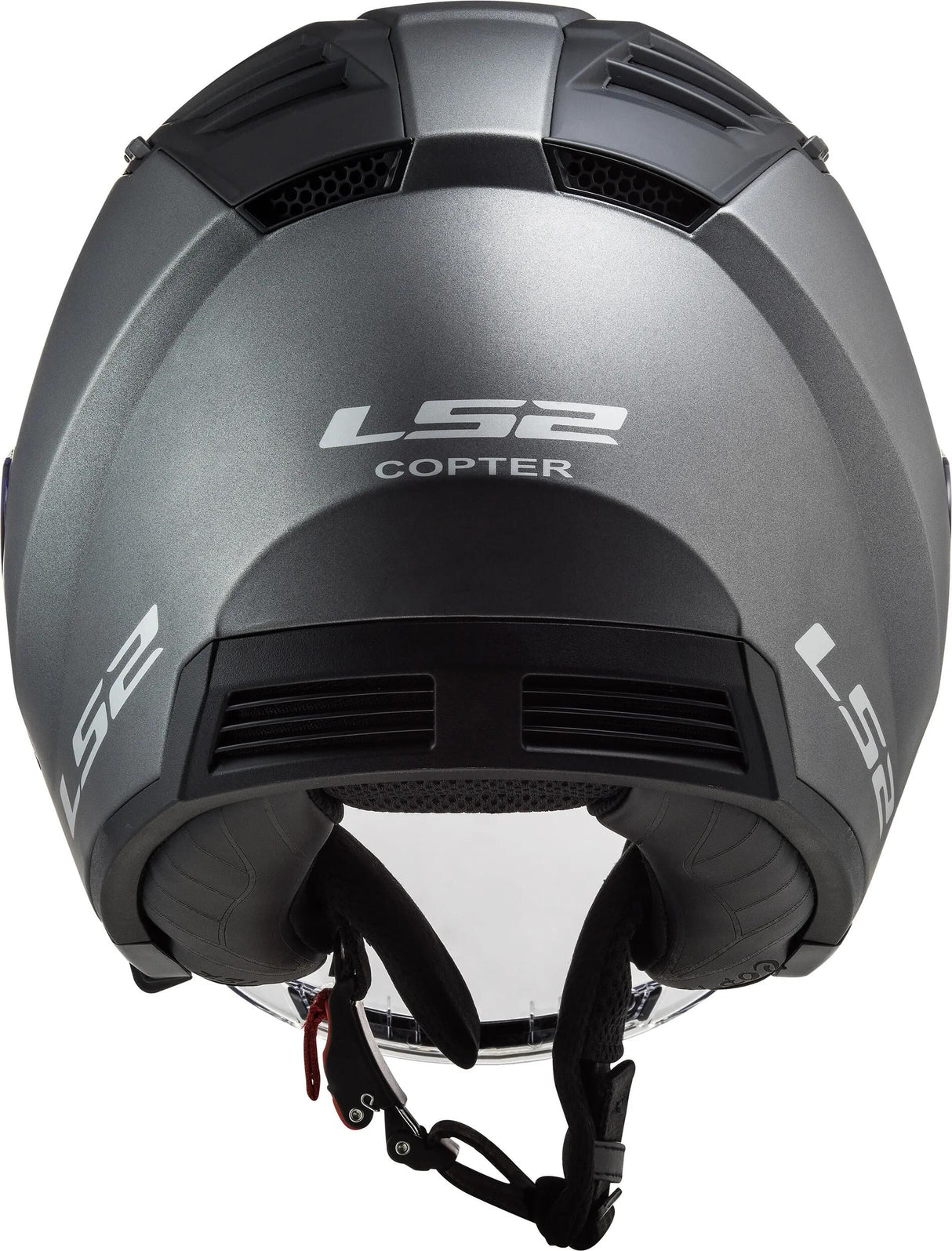 Ls2 of600 copter ii casque jet solide casque copter ii soli titane mat gr. s