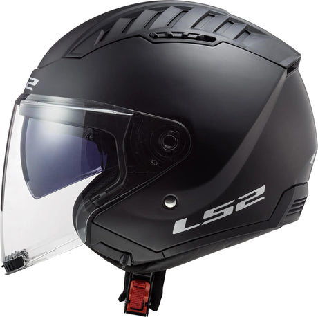 Ls2 of600 copter ii casque jet solide casque copter ii soli noir mat gr. XXL