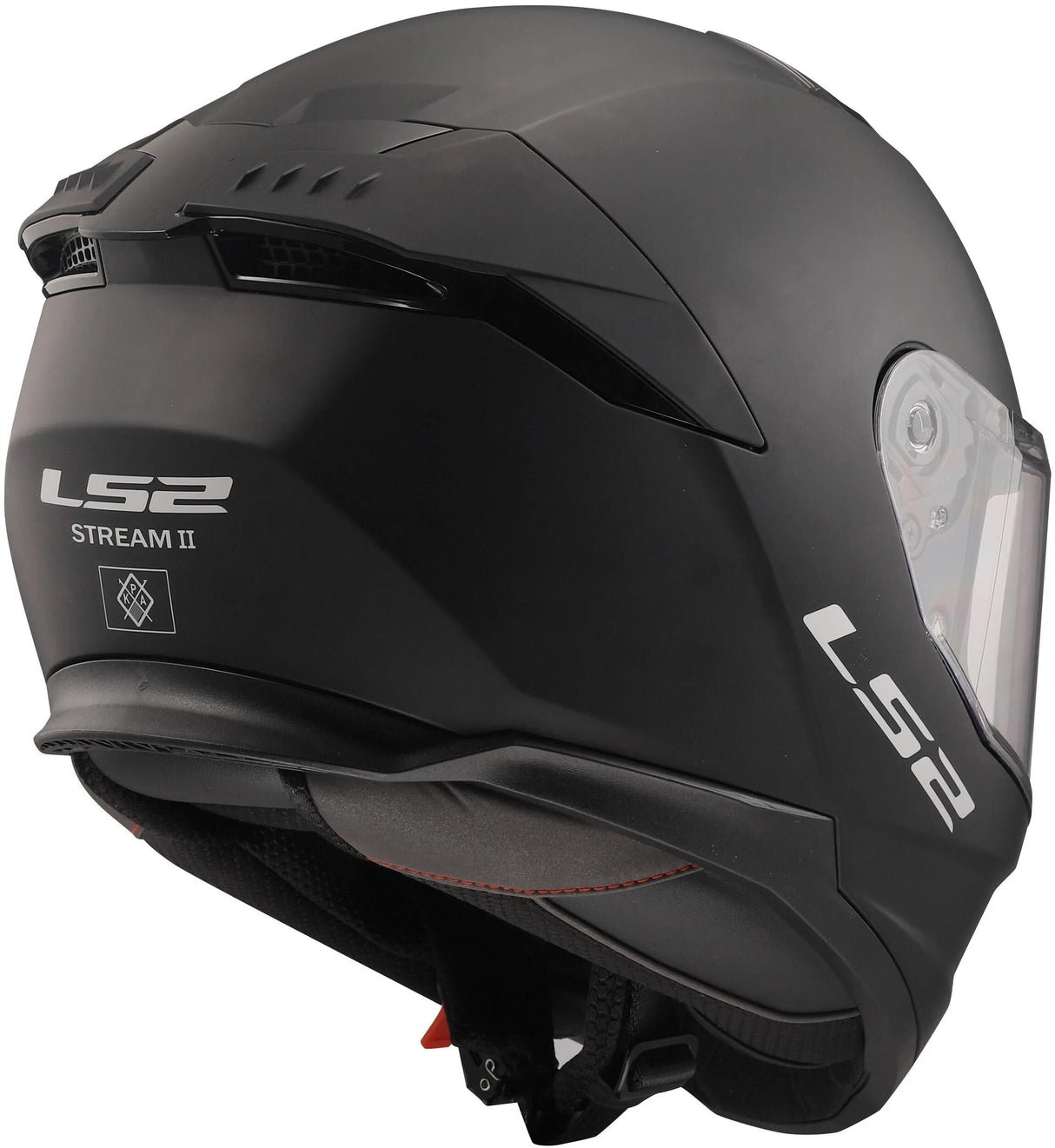 Ls2 casque intégral ff808 stream ii solid casque ff808 stre.ii solid s noir mat