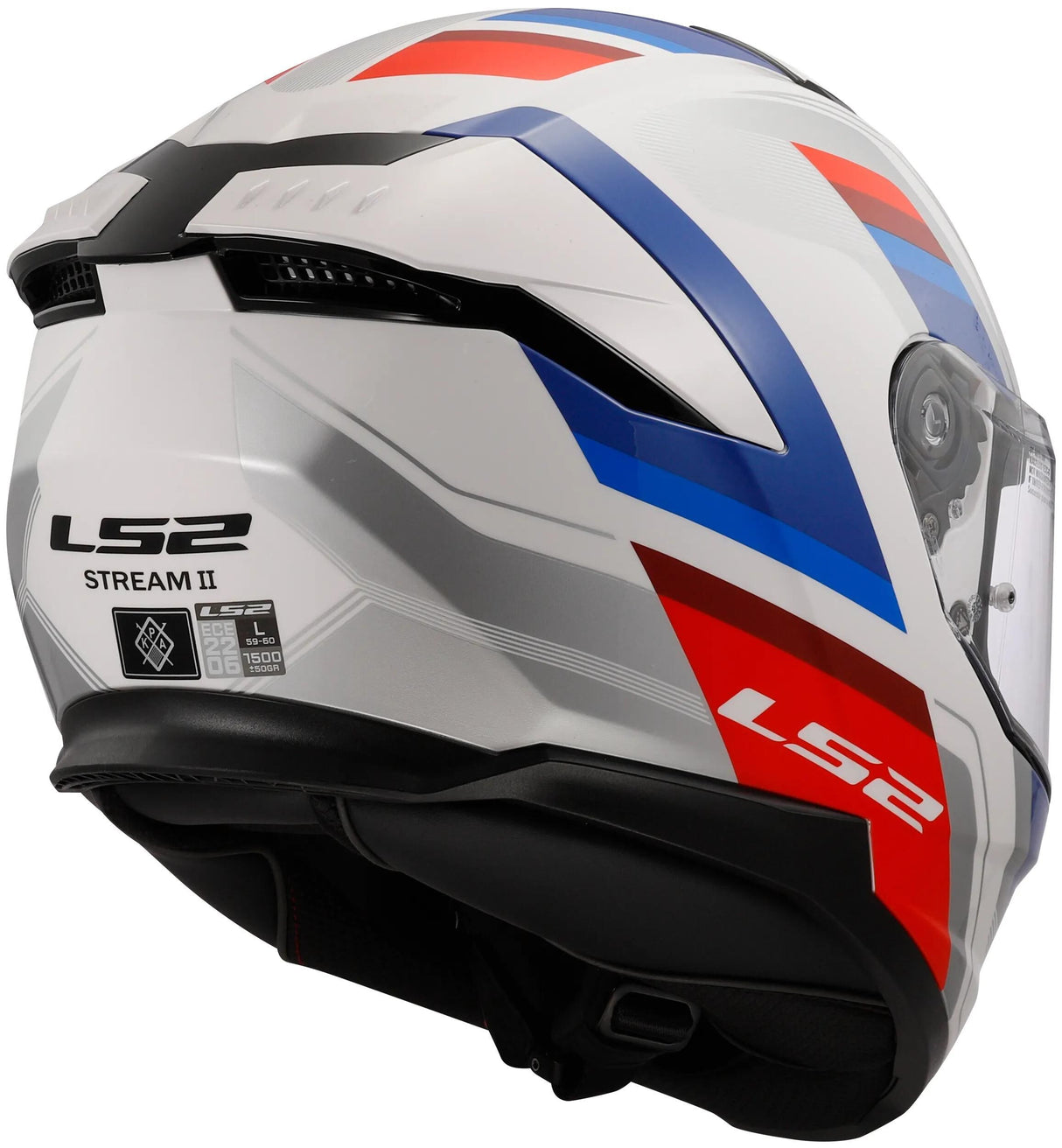 Casque intégral LS2 ff808 stream ii casque vintage ff808 stream i vintage ws bl rt gr. s