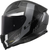 Casque intégral LS2 ff811 vector ii grille carbone. casque ff811 vector ii carb.grid s bl. gris