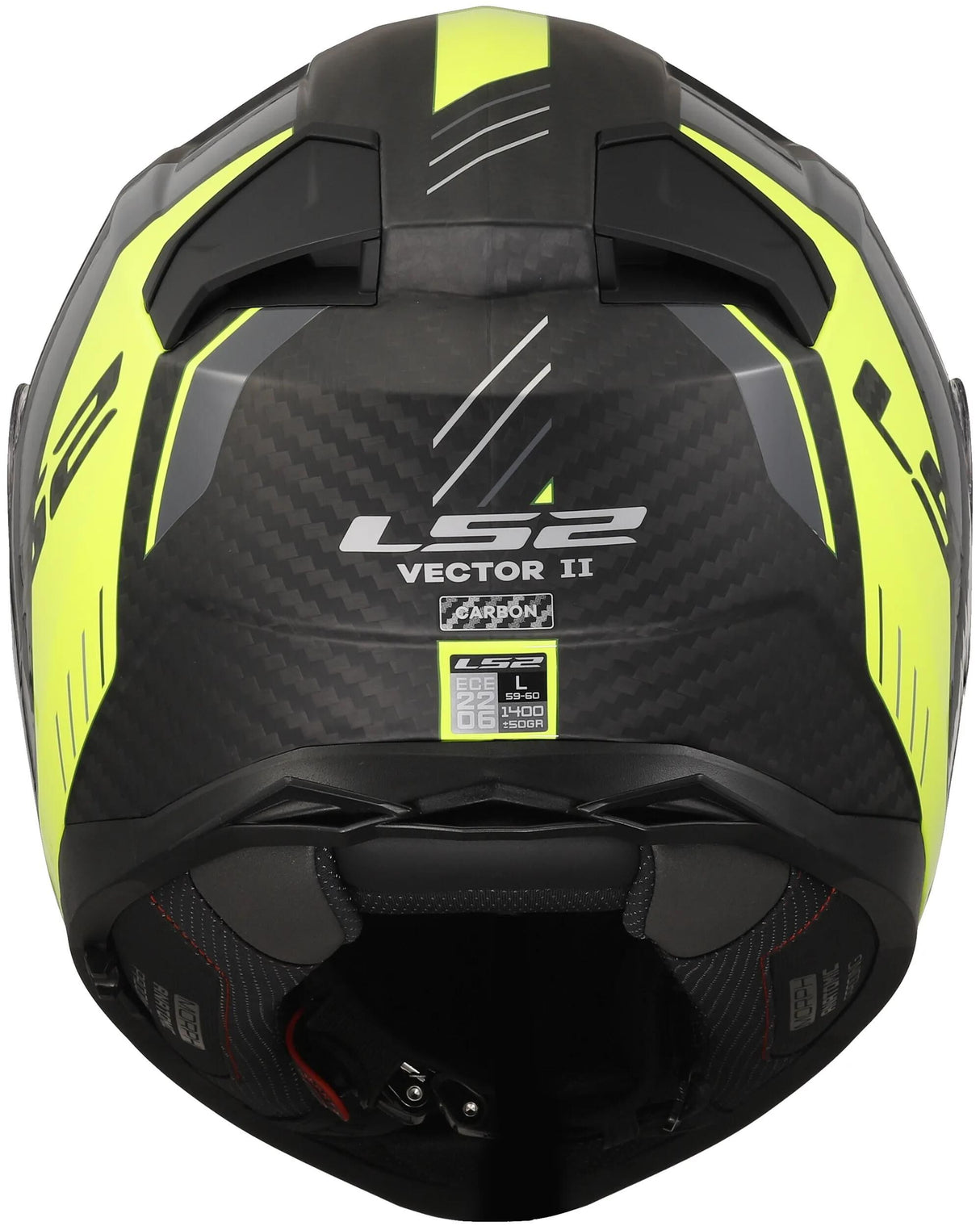 Casque intégral LS2 ff811 vector ii grille carbone. casque ff811 vector ii carb.grid s bl. crier.