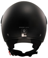 Casque jet Ls2 de 558 sphère lux ii casque solide de 558 sph. lux ii solid m noir mat
