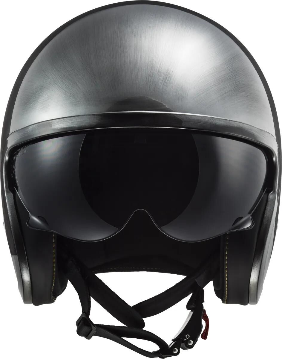 Casque jet Ls2 de jeans Spitfire 599 II. casque of599 spitfire ii jeans titane taille m