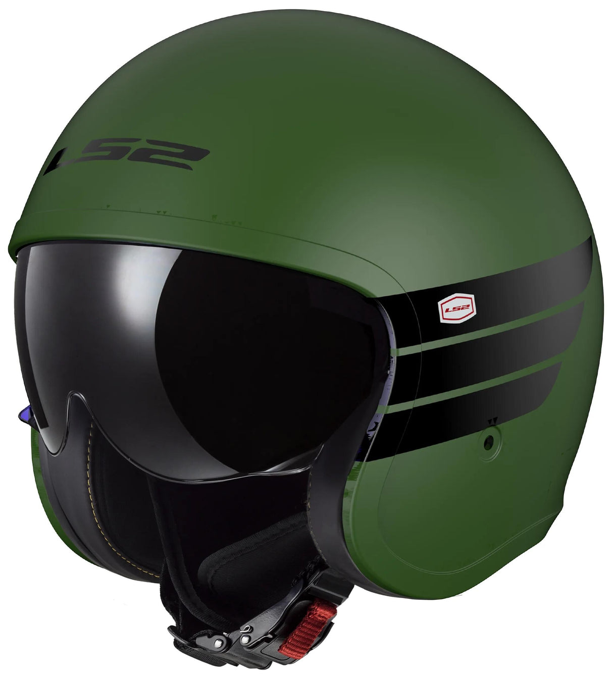 Casque jet LS2 of599 ii spitfire retro casque of599 spitfire ii retro m. gn gr. je