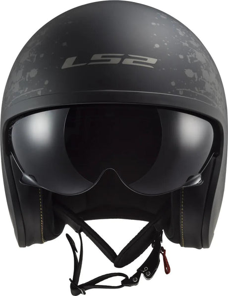 Casque jet LS2 of599 ii spitfire flag casque of599 spitfire ii flag m. sw gr. je