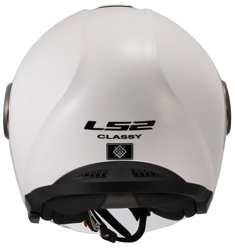 Ls2 casque jet of620 classy solid casque of620 classy solid l blanc