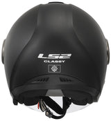 Ls2 casque jet of620 classy solid casque of620 classy solid s noir mat