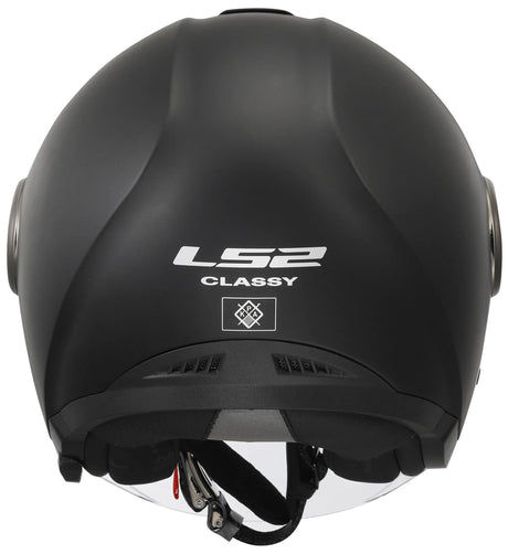 Ls2 casque jet of620 classy solid casque of620 classy solid noir mat gr. m