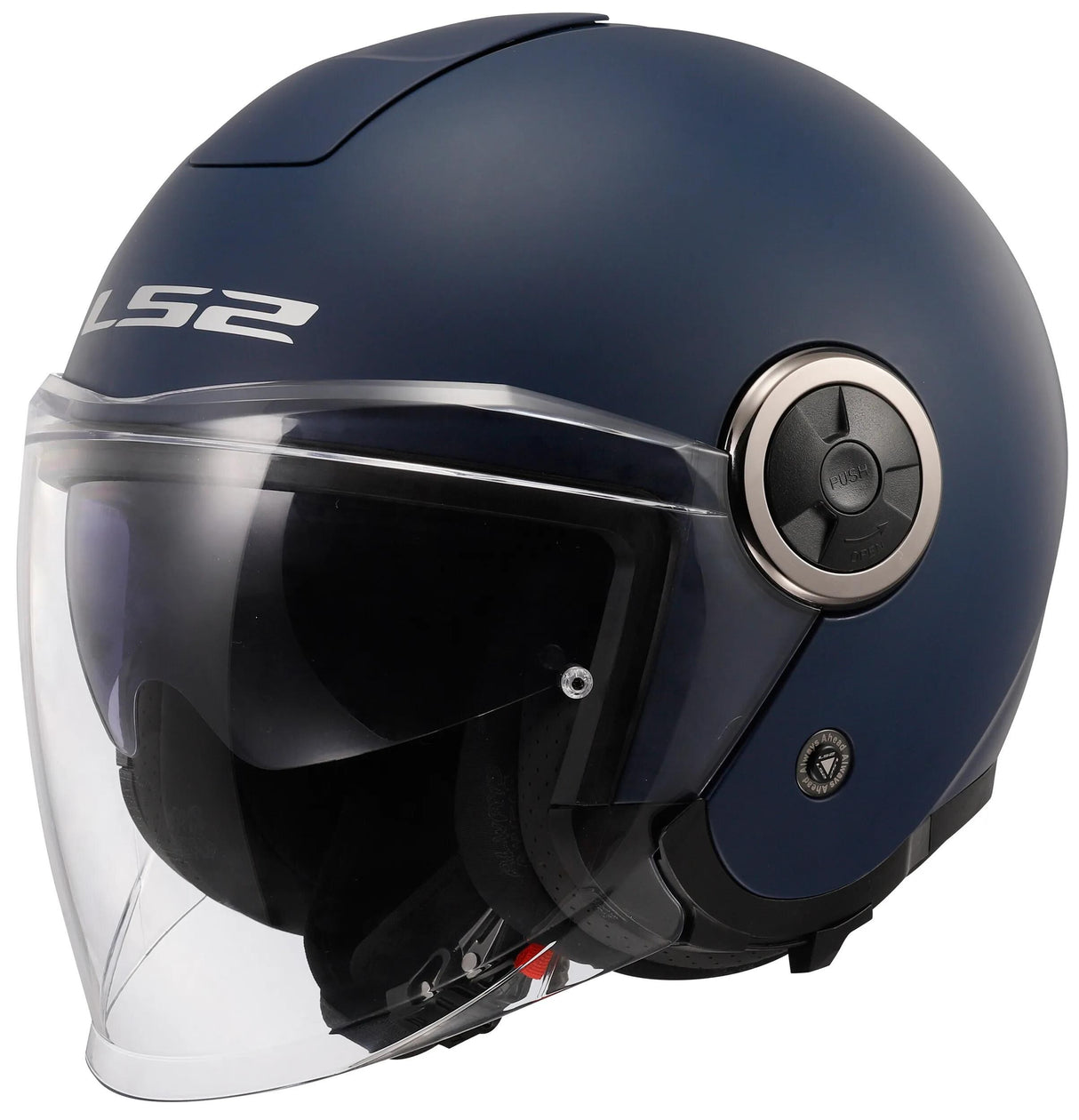 Ls2 casque jet of620 classy solid casque of620 classy solid m bleu mat