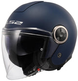 Ls2 casque jet of620 classy solid casque of620 classy solid l bleu mat