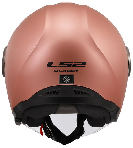 Ls2 casque jet of620 classy solid casque of620 classy solid m rose mat