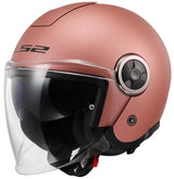 Ls2 casque jet of620 classy solid casque of620 classy solid xl rose mat