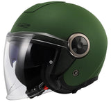 Ls2 casque jet of620 classy solid casque of620 classy solid m vert mat