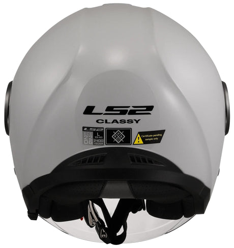 Ls2 casque jet of620 classy solid casque of620 classy solid m gris