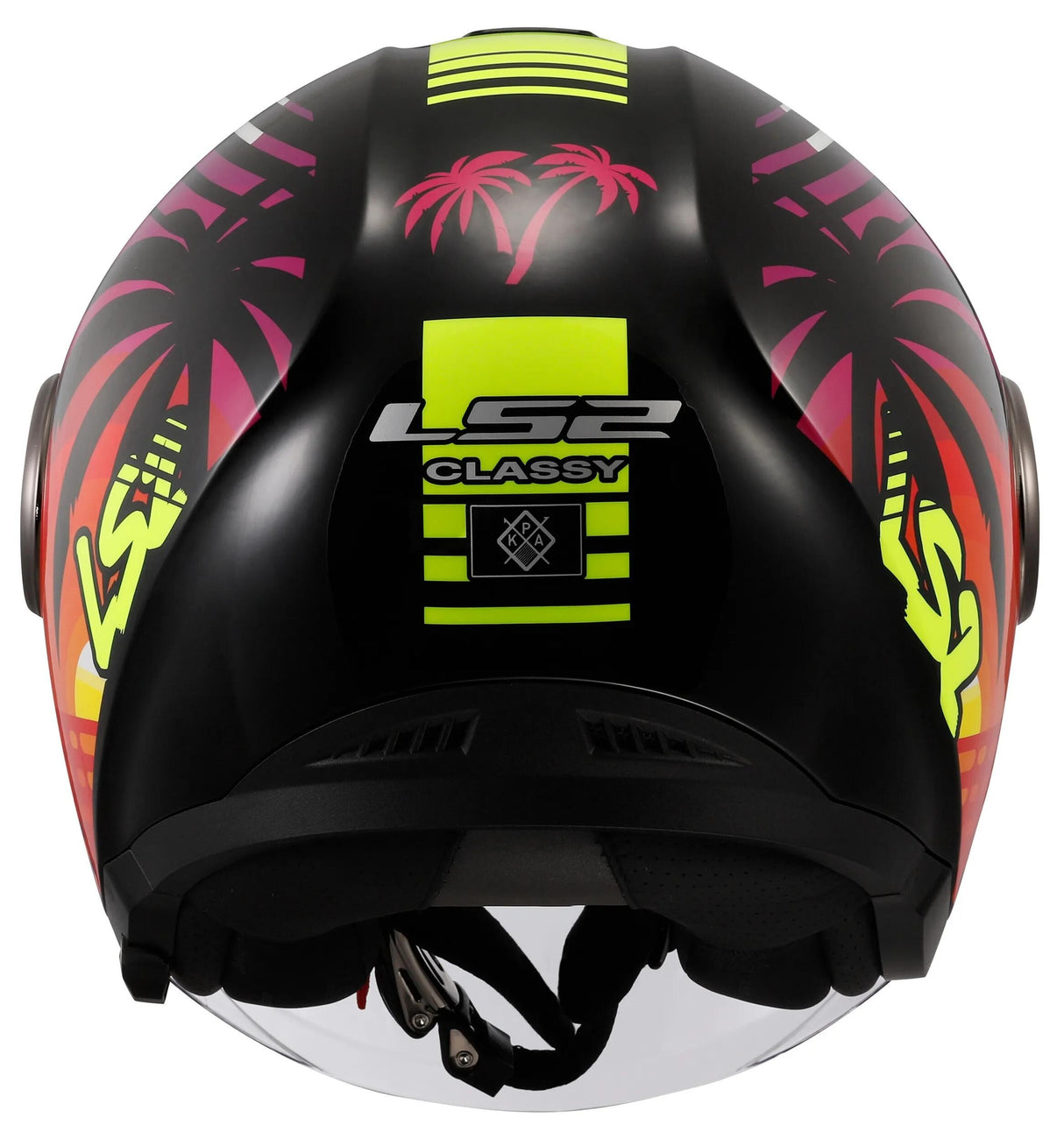 Casque jet Ls2 of620 classy palm casque of620 classy palm s noir